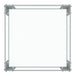 Estrel Large Accent Table in Silver - Furniture Depot