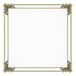 Estrel Large Accent Table in Gold - Furniture Depot