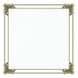 Estrel Large Accent Table in Gold - Furniture Depot