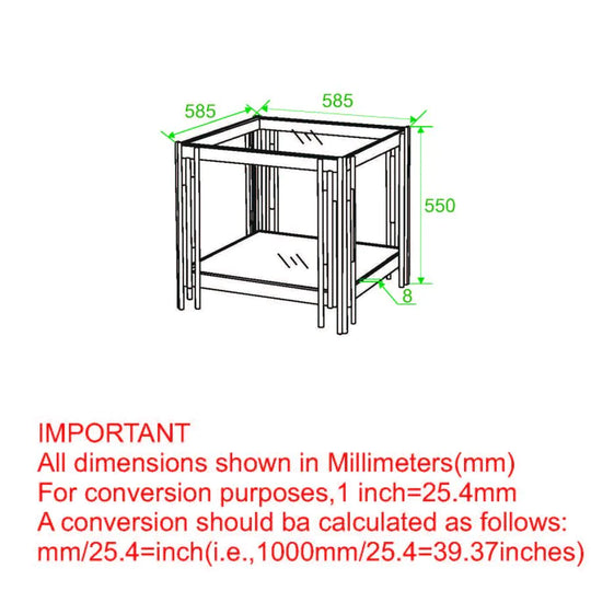 Estrel Large Accent Table in Gold - Furniture Depot