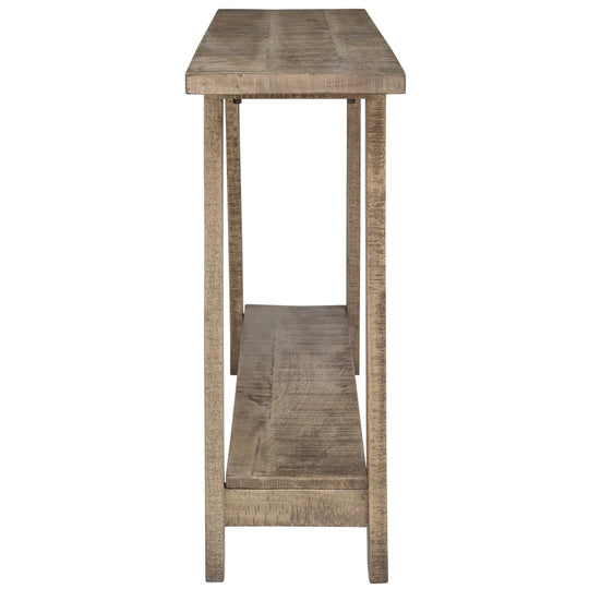 Volsa Console Table in Reclaimed - Furniture Depot