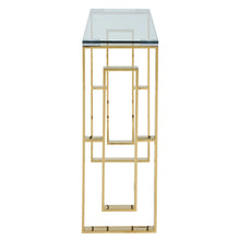 Load image into Gallery viewer, Eros Console Table in Gold - Furniture Depot