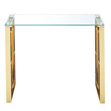 Load image into Gallery viewer, Eros Console Table in Gold - Furniture Depot