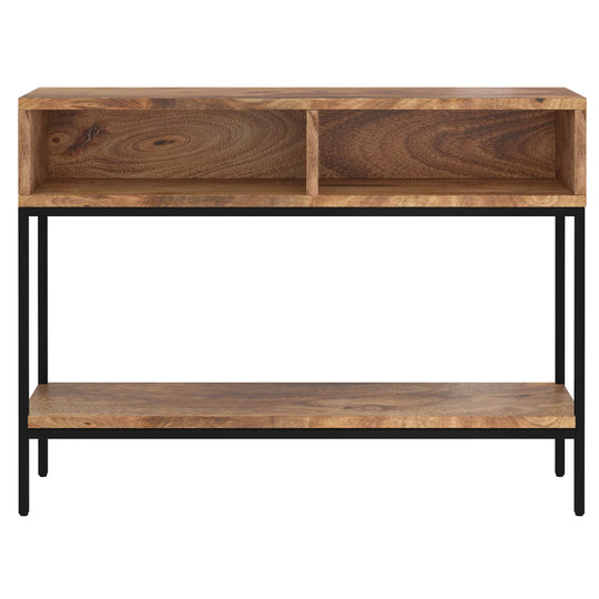 OJAS-CONSOLE TABLE-NATURAL BURNT - Furniture Depot