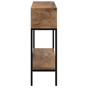 OJAS-CONSOLE TABLE-NATURAL BURNT - Furniture Depot