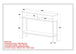 OJAS-CONSOLE TABLE-NATURAL BURNT - Furniture Depot