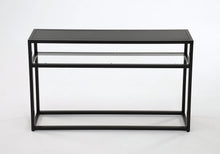 Load image into Gallery viewer, QUINN-CONSOLE TABLE-BLACK - Furniture Depot