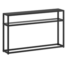 Load image into Gallery viewer, QUINN-CONSOLE TABLE-BLACK - Furniture Depot