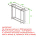 Florina Console Table in Silver and Gold - Furniture Depot
