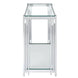 Estrel Console Table in Silver - Furniture Depot