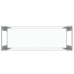 Estrel Console Table in Silver - Furniture Depot