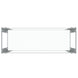 Estrel Console Table in Silver - Furniture Depot