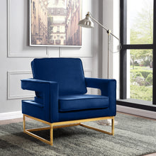 Load image into Gallery viewer, Noah Velvet Accent Chair - Furniture Depot