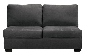 Ambee Slate Right Arm Facing Chaise 3 Pc Sectional