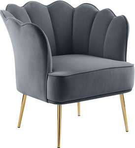 Jester Velvet Accent Chair - Furniture Depot