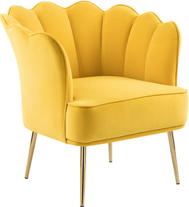 Jester Velvet Accent Chair - Furniture Depot