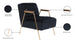 Woodford Velvet Accent Chair - Furniture Depot