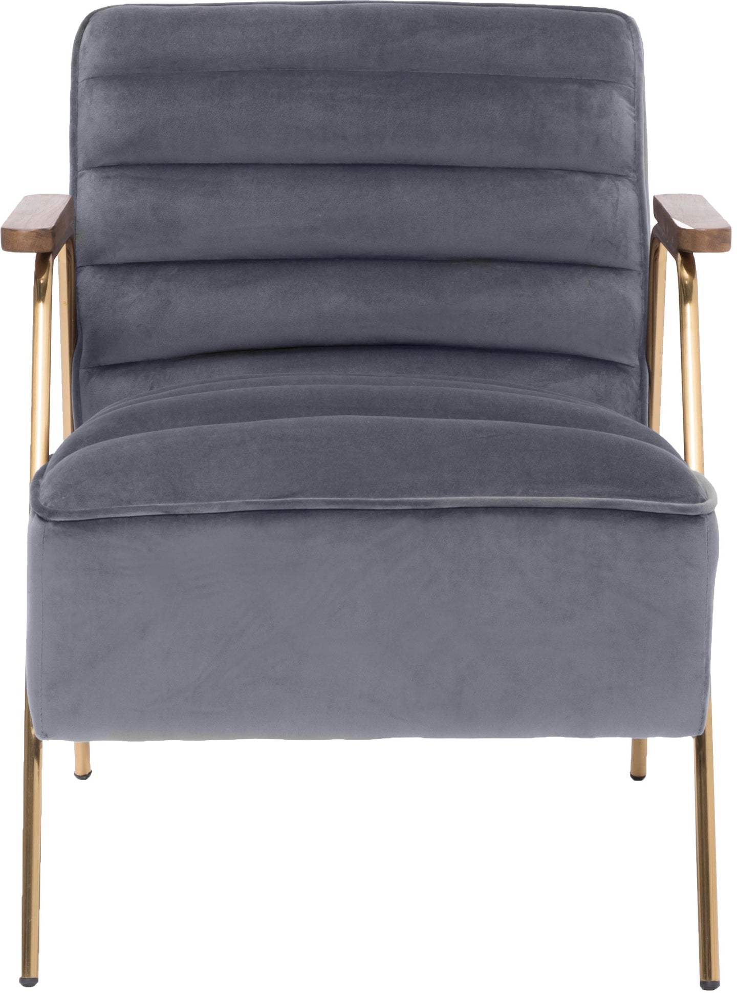 Woodford Velvet Accent Chair - Furniture Depot