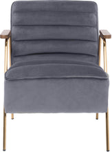 Load image into Gallery viewer, Woodford Velvet Accent Chair - Furniture Depot