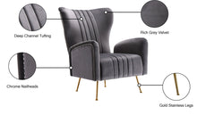 Load image into Gallery viewer, OperaVelvet Accent Chair - Furniture Depot (7679001854200)