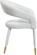 Destiny Cream Boucle Fabric Dining Chair - Furniture Depot (7679002018040)