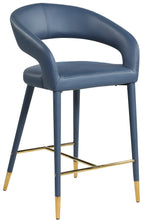 Load image into Gallery viewer, Destiny Faux Leather Stool - Furniture Depot (7679002083576)