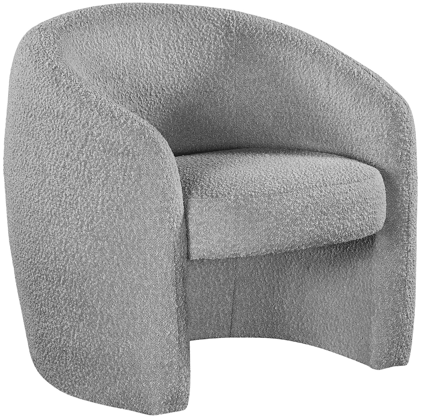 Acadia Boucle Fabric Accent Chair - Furniture Depot