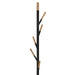 Tenley Coat Rack in Black - Furniture Depot