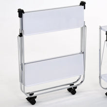 Load image into Gallery viewer, Sumi 2-Tier Bar Cart in White/Chrome - Furniture Depot