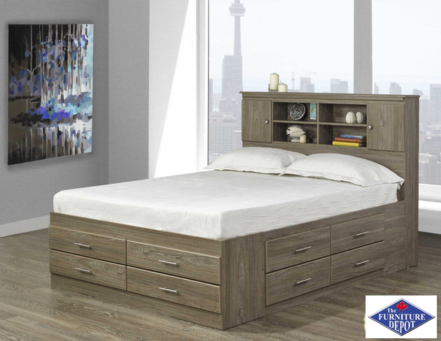 Canella Storage Bedroom suite - Furniture Depot (7528117436664)