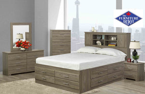 Canella Storage Bedroom suite - Furniture Depot (7528117436664)