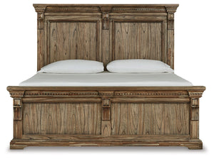 Markenburg Brown 5 Pc. Dresser, Mirror,  King Panel Bed