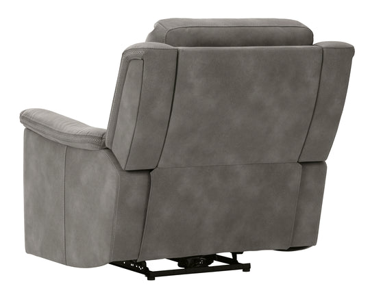Next-Gen DuraPella Power Recliner - Slate - Furniture Depot