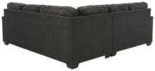 Load image into Gallery viewer, Lucina Charcoal Left Arm Facing Loveseat 2 Pc Sectional