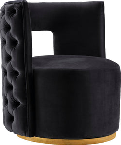 Theo Velvet Accent Chair - Furniture Depot