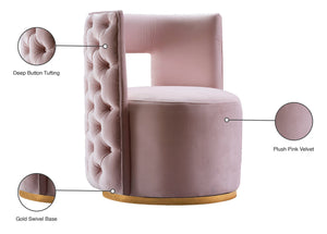 Theo Velvet Accent Chair - Furniture Depot