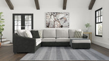 Load image into Gallery viewer, Bilgray Pewter Right Arm Facing Chaise 3 Pc Sectional