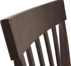 Hammis Dark Brown 3 Pc. Drop Leaf Table, 2 Upholstered Side Chairs