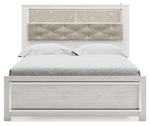 Load image into Gallery viewer, Altyra White 6 Pc. Dresser, Mirror, Chest, Panel Bookcase Bed - King