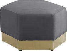Load image into Gallery viewer, Marquis Velvet Ottoman - Furniture Depot