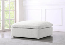 Load image into Gallery viewer, Serene Linen Fabric Deluxe Cloud Ottoman - Furniture Depot