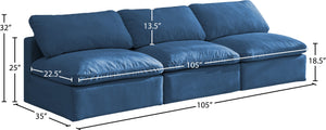 Plush Velvet Standard Cloud Modular Sofa - Furniture Depot (7679004049656)