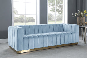 Marlon Velvet Sofa - Furniture Depot