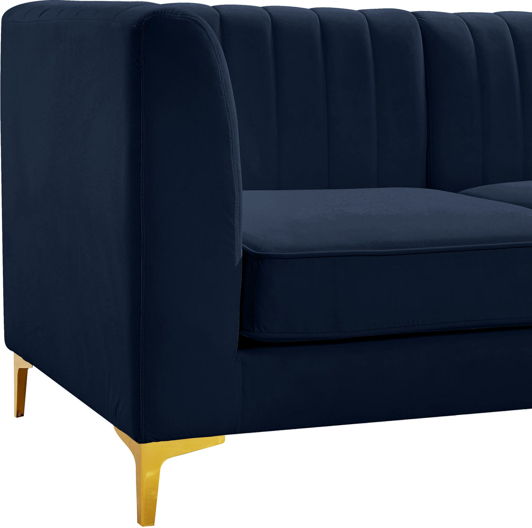 Alina Velvet Modular Sectional - Furniture Depot