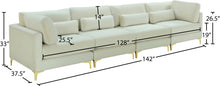 Load image into Gallery viewer, Julia Velvet Modular Sofa (4 Boxes) - Furniture Depot (7679005163768)