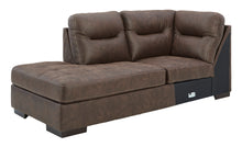 Load image into Gallery viewer, Maderla 2pc Sectional RAF Sofa with LAF Corner Chaise - Walnut - Furniture Depot (6674999247021)