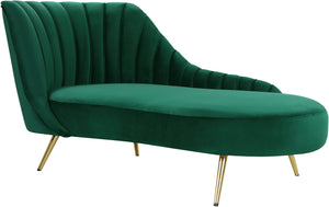 Margo Velvet Chaise - Furniture Depot