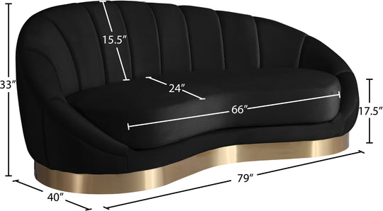 Shelly Velvet Chaise - Furniture Depot (7679006802168)