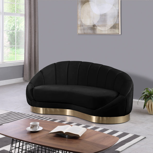 Shelly Velvet Chaise - Furniture Depot (7679006802168)