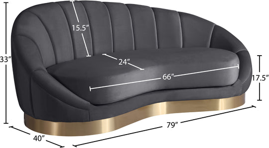 Shelly Velvet Chaise - Furniture Depot (7679006802168)